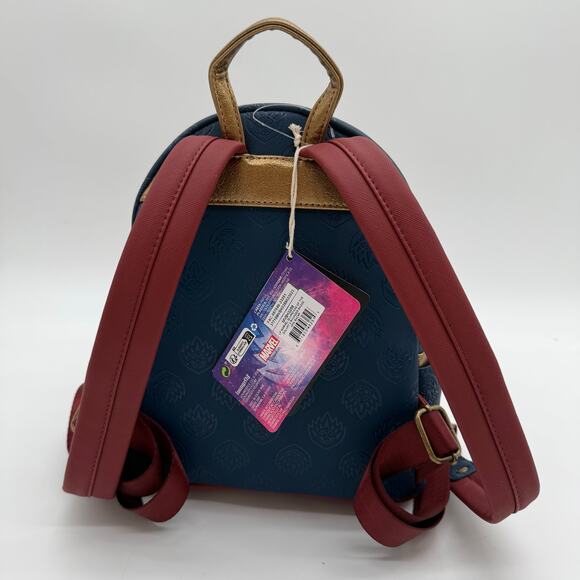 Loungefly Guardians of the Galaxy Vol. 3 Ravager Badge Mini Backpack NWT - Picture 5 of 6